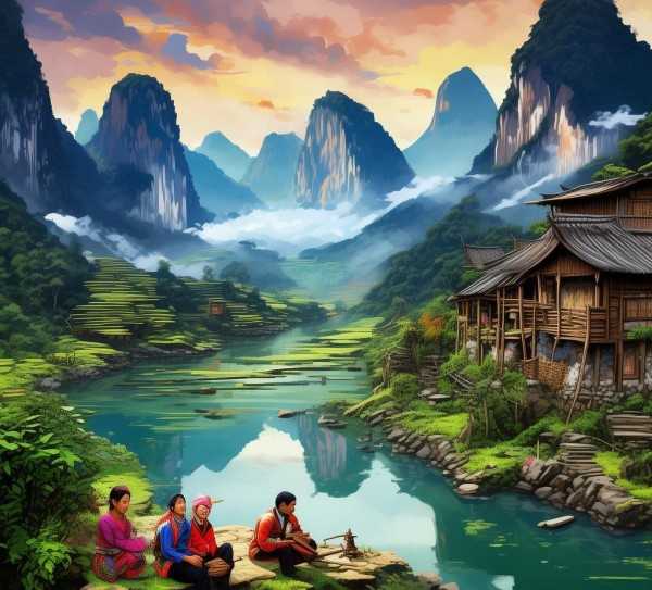 贵州秘境探幽，多彩风情与绝美风光之旅,探秘贵州，领略多彩风情，探寻绝美自然风光,秘境,第1张