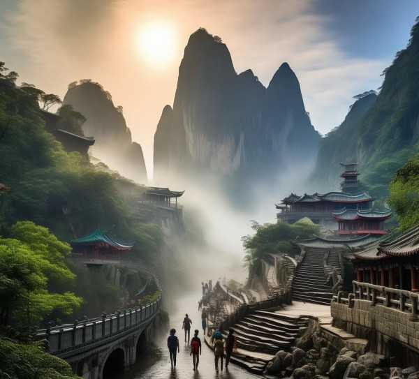 泰山脚下的秘境之旅，泰安旅游攻略全解析,探秘泰山脚下，泰安旅游景点大盘点,旅游胜地,第1张