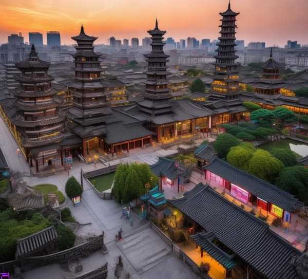 济宁历史与现代交汇之美，十大必游景点攻略,探寻历史与现代交融的济宁美景，十大必游旅游景点推荐,华夏文明,水乡,第1张