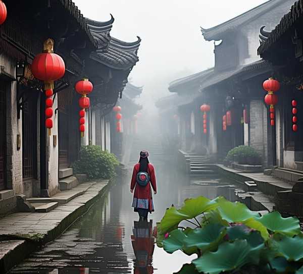 梦回江南，西岑古镇之旅，时空漫步的韵味探寻,探寻江南韵味，漫步西岑古镇，一场穿越时空的旅游之旅,旅游胜地,神秘,水乡,第1张