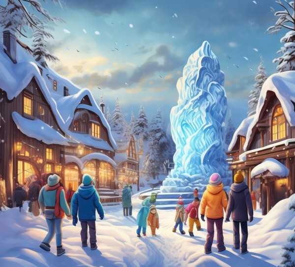 雪乡探秘，冬日童话之旅，冰雪盛宴攻略,雪乡旅游攻略，邂逅冬日童话，畅享冰雪盛宴,旅游胜地,旅游攻略,攻略,第1张