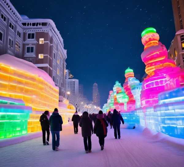 哈尔滨冰雪之旅，探寻北国风光的魅力,哈尔滨旅游攻略，感受冰雪魅力，畅游北国风光,攻略,旅游胜地,历史文化,第1张