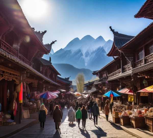 丽江古城之旅，漫步韵味古城，领略纳西风情,丽江旅游攻略，探寻古城韵味，感受纳西风情,攻略,旅游攻略,第1张
