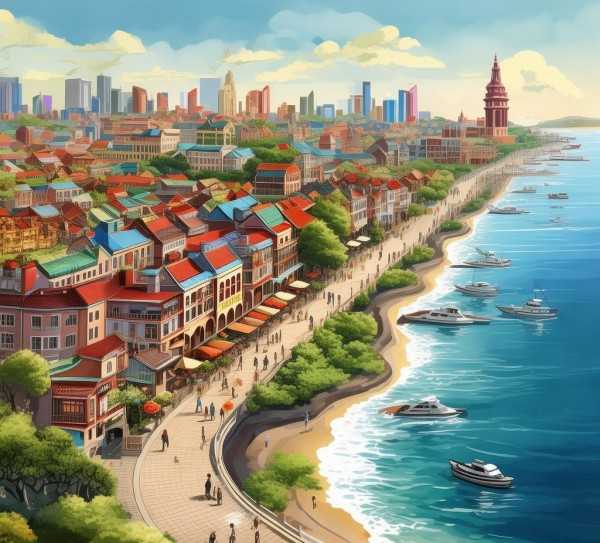 漫步青岛,红瓦绿树海滨风情之旅攻略,历史文化,攻略,回忆,第1张 漫步青岛,红瓦绿树海滨风情之旅攻略,青岛旅游路线攻略,探寻海滨风情,畅游红瓦绿树之城,历史文化,攻略,回忆,第1张
