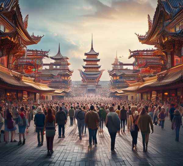 古都之旅，探寻历史与现代交融的旅游秘境,旅游景点大全，穿越古都，领略历史与现代的交融之美,历史文化,游客体验,第1张