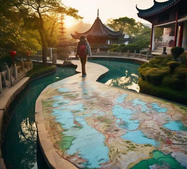 江南水乡风情漫步之旅，杭州旅游路线全攻略,漫步天堂，杭州旅游路线图，尽享江南水乡风情之旅,历史文化,旅游胜地,回忆,第1张