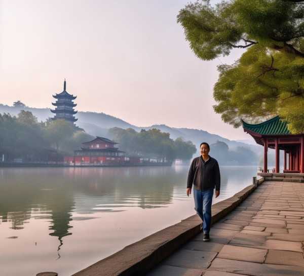 漫步杭州，十大必游旅游胜地指南,漫步天堂，杭州的十大必游旅游景点,历史文化,探索,必游景点,第1张