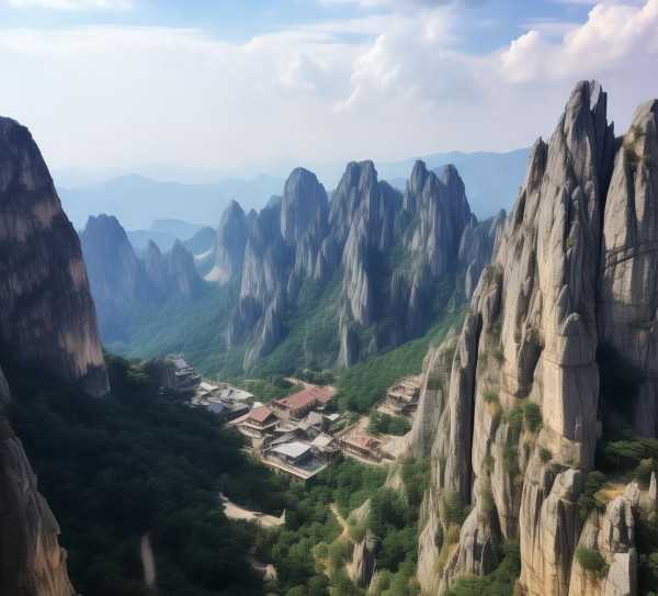 华山，奇峰异石间的历史与现代魅力之旅,华山旅游景区，奇峰异石，险峻风光，探寻历史与现代魅力,历史文化,旅游胜地,旅游景区,第1张