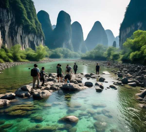 桂林山水秘境探幽，中国著名旅游景区大揭秘,探寻桂林山水之美，揭秘我国著名的旅游景区,历史文化,旅游胜地,旅游景区,第1张