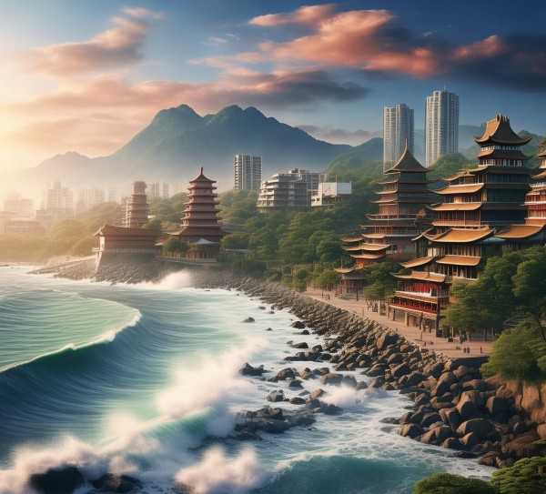 连云港，海韵山色，古今交融的旅游瑰宝,探寻连云港，海韵山色，历史与现代交融的旅游胜地,历史文化,旅游胜地,第1张