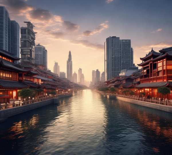 海河两岸，历史与现代交融的美丽篇章,探秘天津，领略海河之畔的历史与现代交融之美,历史文化,旅游胜地,旅游景区,第1张