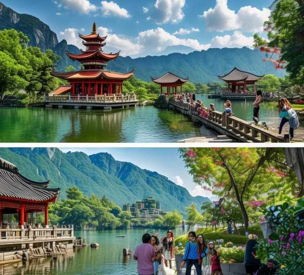 南湖风情，自然画卷与历史印记的完美邂逅,探寻南湖旅游景区，自然风光与历史文化的完美融合,历史文化,旅游胜地,旅游景区,第1张