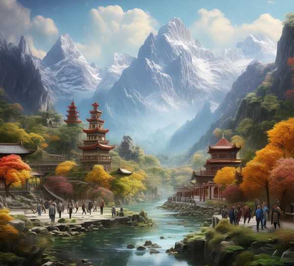 国家5A级景区魅力之旅，自然与文化共融的旅游秘境,探寻我国国家5旅游景区的魅力，自然与文化交融的旅游胜地,历史文化,旅游胜地,旅游景区,第1张