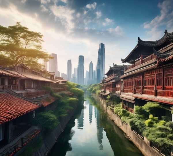 东莞，现代都市中的历史韵味与自然风光之旅,探秘东莞，盘点这座现代都市中的历史韵味与自然风光,历史文化,旅游景区,水乡,第1张
