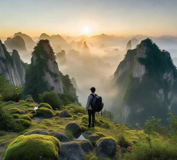 梵净山禅意之旅，自然奇观与心灵体验指南,梵净山旅游攻略，探寻自然奇观，体验禅意人生,攻略,旅游攻略,旅游景区,第1张