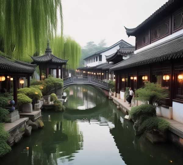 漫步苏州园林，探寻江南水乡风情,探秘苏州，漫步古典园林，感受江南水乡之美,历史文化,旅游胜地,旅游景区,第1张